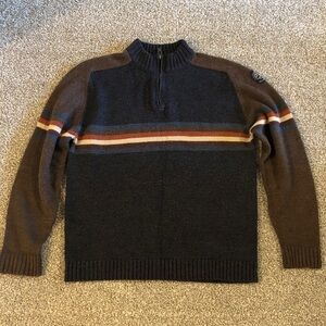 Vintage Point Zero Quarter-zip Sweater